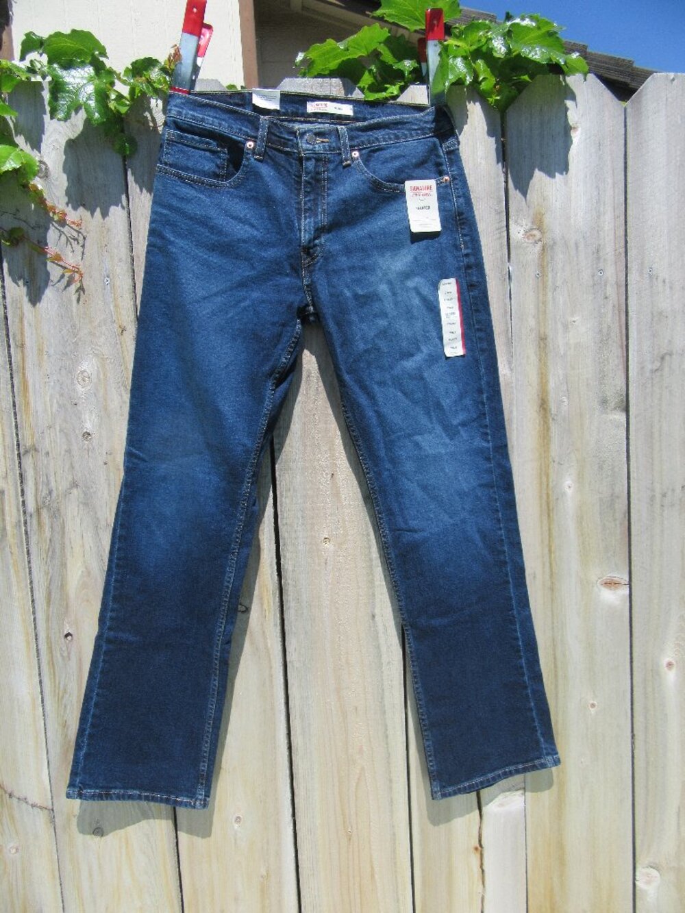 Brand New Levi Strauss Signature Relaxed Fit Denim Jeans Men's Size 32 x 32